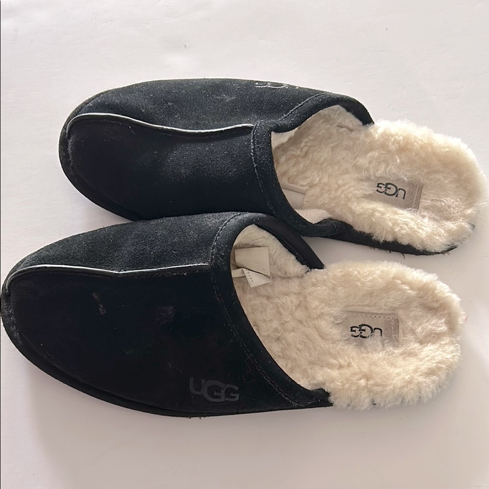 UGG Shearling / Suede Slippers